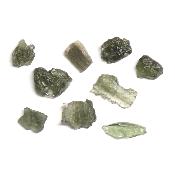 Moldavite - pierre brute moyen n°04