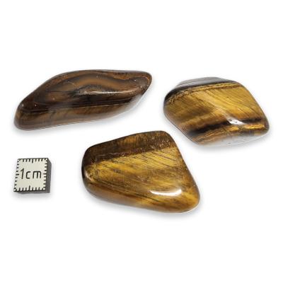 Oeil de Tigre - pierre roulée grande taille (Lot de 500 grammes)