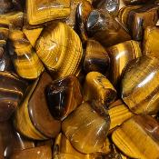 Oeil de Tigre - pierre roulée grande taille (Lot de 500 grammes)