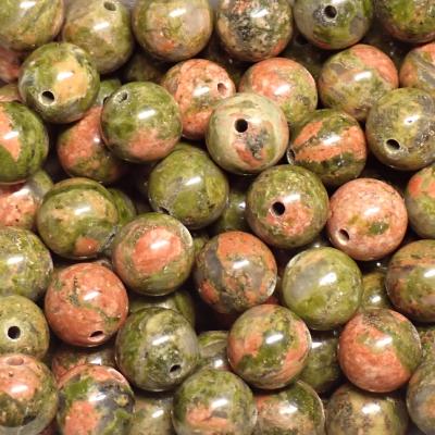 Unakite - Perles