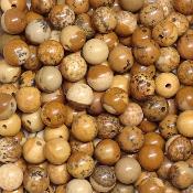 Jaspe Paysage - perles