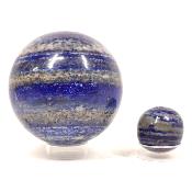 Lapis Lazuli - Sphère n°04 ( Lot de 2 pièces ) 