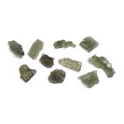 Moldavite - pierre brute moyen n°02