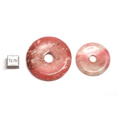 Thulite qualité "A" - Donut 3 cm Ø (Lot de 10 pièces)  