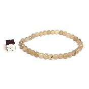 Citrine - Bracelet Boule 6 mm Qualité A (Lot de 5 pièce)