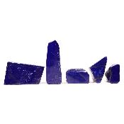 Lapis Lazuli - Forme libre n°04 ( Lot de 5 pièces ) 
