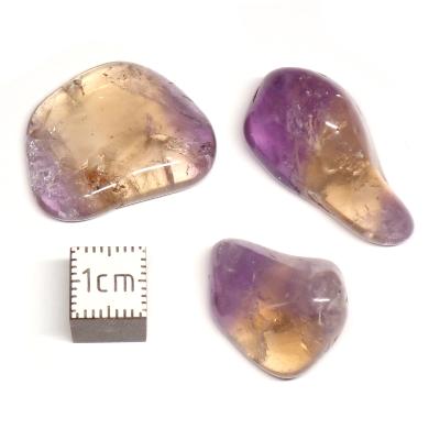 Amétrine - pierre roulée