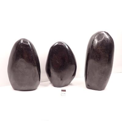 Tourmaline noire - Forme libre n°01 (Lot de 3 pièces)