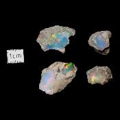 Opale d'Ethiopie Pierre Brute Qualité E - n°04