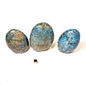 Apatite Bleue - Forme libre n°05 ( Lot de 3 pièces )