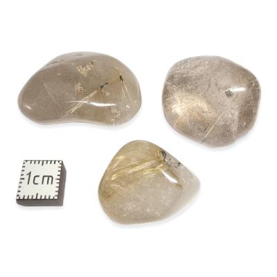 Cristal Rutile - pierre roulée Qualité E (Lot de 150 grammes)