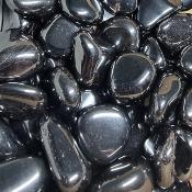 Hématite - pierre roulée petite taille (Lot de 500 grammes)