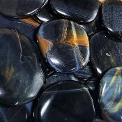 Oeil de Faucon - mini pierre plate 