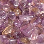 Amétrine - pierre roulée