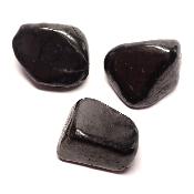 Shungite - pierre roulée moyenne (Lot de 500 grammes)