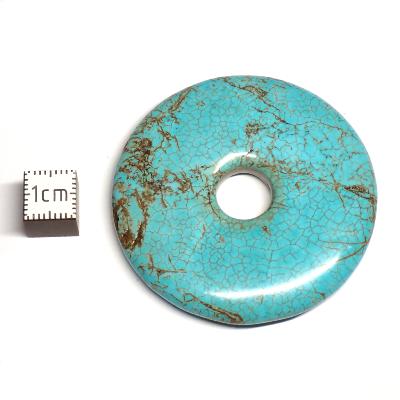 Turquénite - Donut 5 cm Ø  (Lot de 5 pièces) 