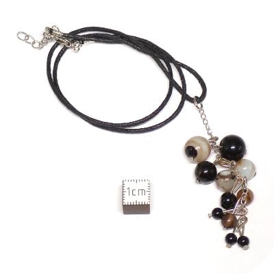 Onyx - pendentif grappe (Lot de 10 pièces) 