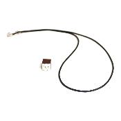 Lacet en Coton ciré avec attache (Lot de 100 pièces)  