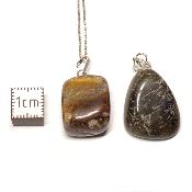 Mixte de Pendentif pierre roulée (Lot de 200 pièces) 