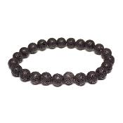 Pierre de Lave - Bracelets Boules (Lot de 5 pièces)