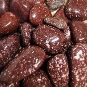 Porphyre Imperiale rouge - pierre roulée grande taille (Lot de 100 grammes)