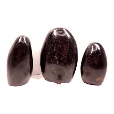 Tourmaline noire - Forme libre n°16 (Lot de 3 pièces)