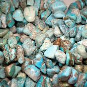 Turquoise - Fil de Perles Baroque