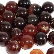 Ambre de Sumatra - Boules percées