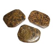 Bronzite - pierres plates