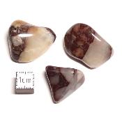 Cataclasite du Botswana - pierre roulée (Lot de 250 grammes)