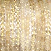Citrine - Bracelet Boule 4 mm Qualité E (Lot de 5 pièce)