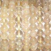Citrine - Bracelet Boule 6 mm Qualité A (Lot de 5 pièce)