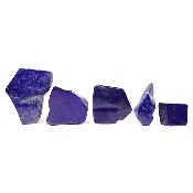 Lapis Lazuli - Forme libre n°03 ( Lot de 5 pièces ) 