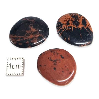 Obsidienne Acajou - mini pierre plate 
