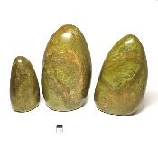 Opale Verte - Forme libre n°13 (Lot de 3 pièces)