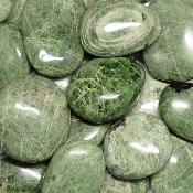 Diopside - galet (Lot de 24 pièces ENVIRON)  