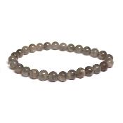 Pierre de Lune Noire - Bracelet Boule (Lot de 5 pièces)