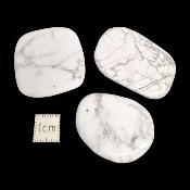 Howlite - mini pierre plate